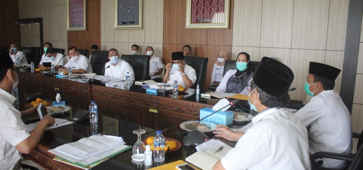 Pemprov Bengkulu Bahas Pergeseran APBD untuk Penanganan Covid-19