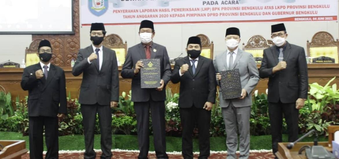 Provinsi Bengkulu Raih WTP Pada Kepemimpinan Rohidin Mersyah
