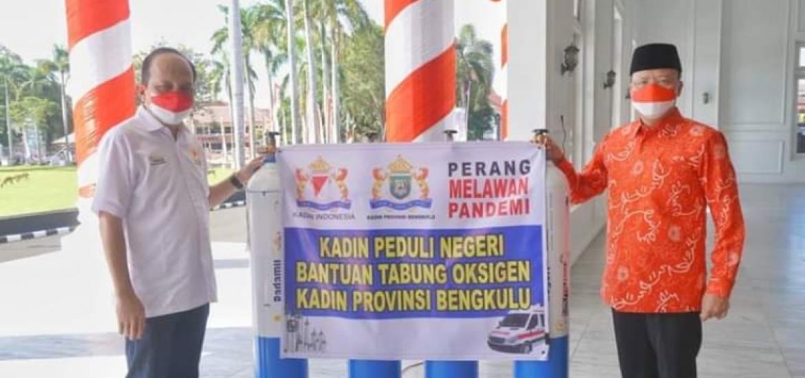 Gubernur Rohidin Minta Segera Distribusikan Bantuan Oksigen dari Kadin