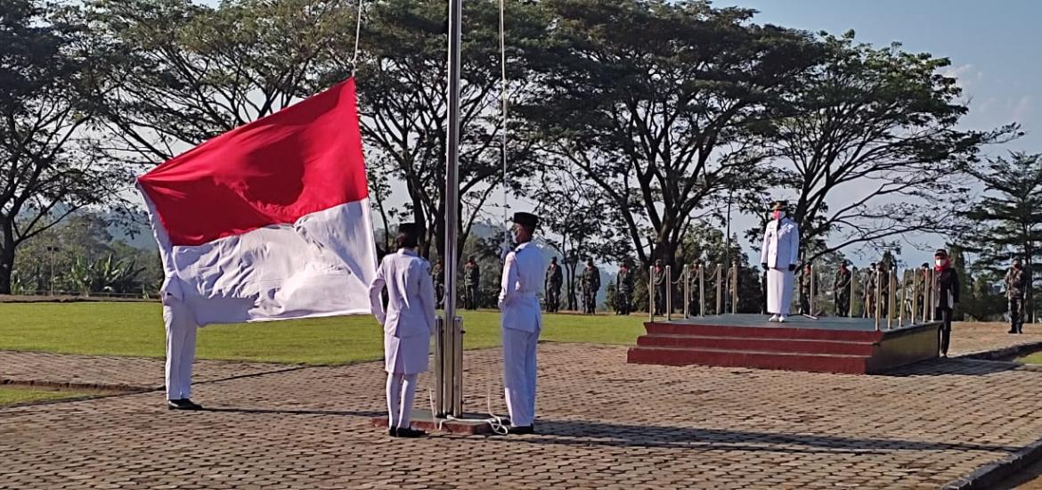 Upacara peringatan HUT RI ke-76