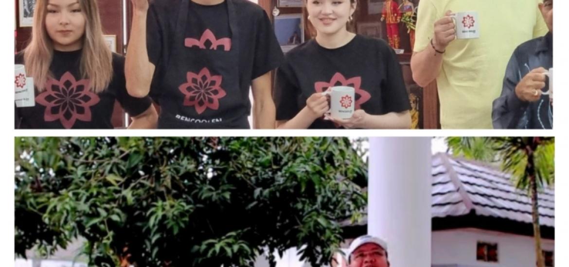 Gubernur Rohidin Gandeng Selebgram Kazakhstan Untuk Promosikan Kopi Bengkulu