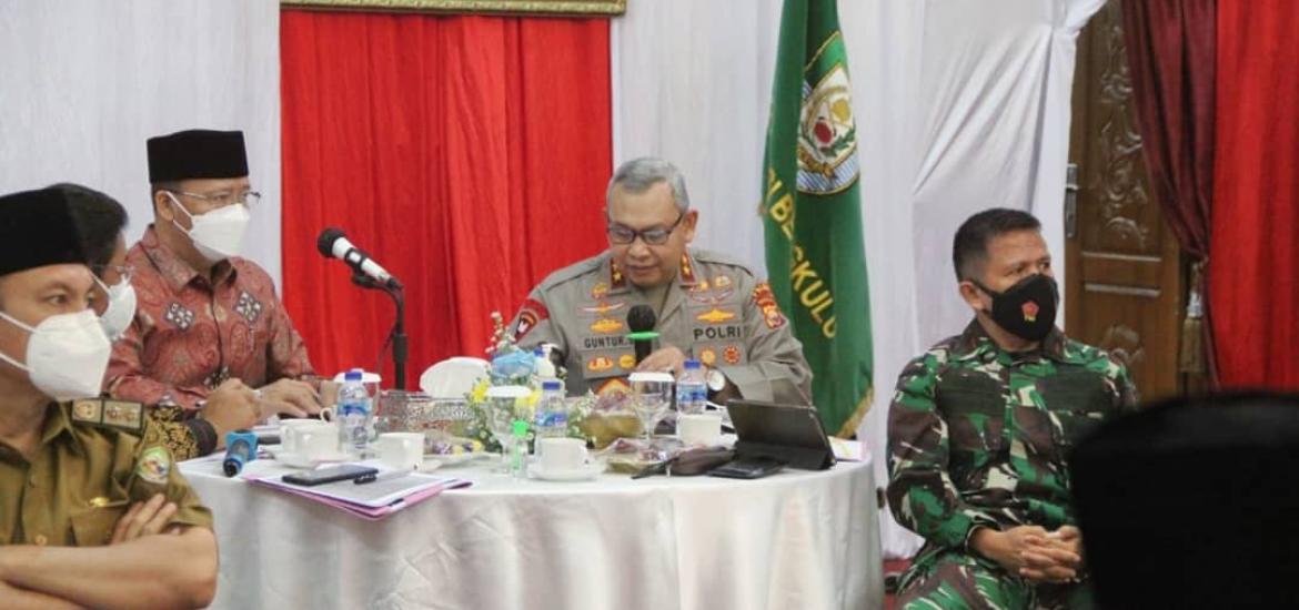 Pemprov Bengkulu Keluarkan Kebijakan Strategis Untuk Tindaklanjuti Instruksi Presiden Terkait PPKM