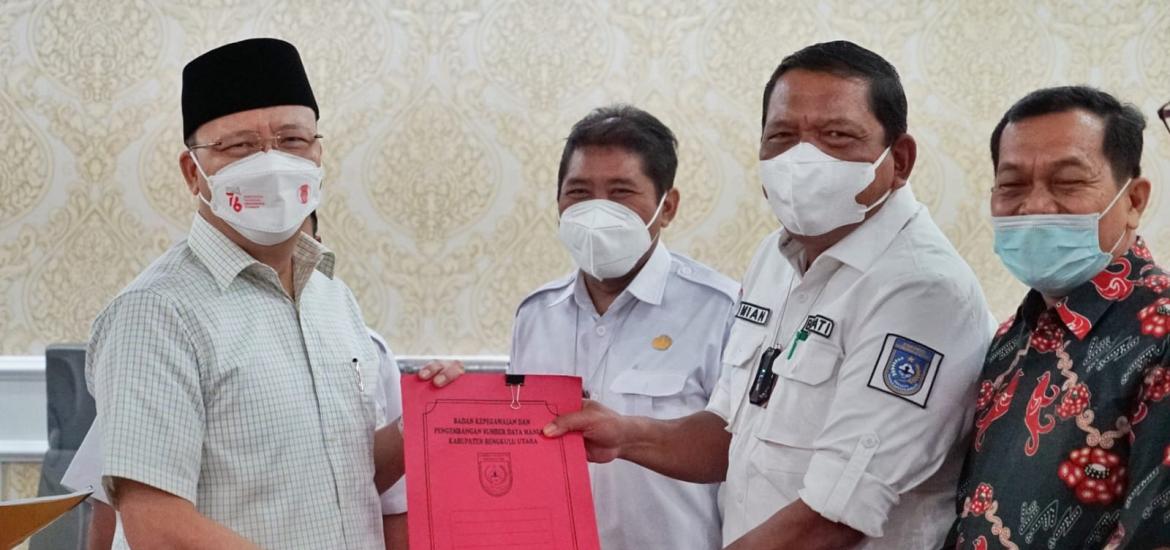 Bupati Mian Temui Gubernur Bengkulu