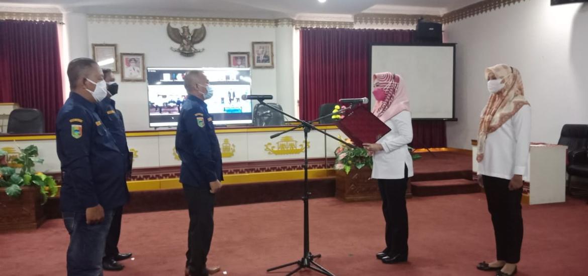 Bupati Kukuhkan Kepengurusan Karang Taruna Kabupaten Tanggamus