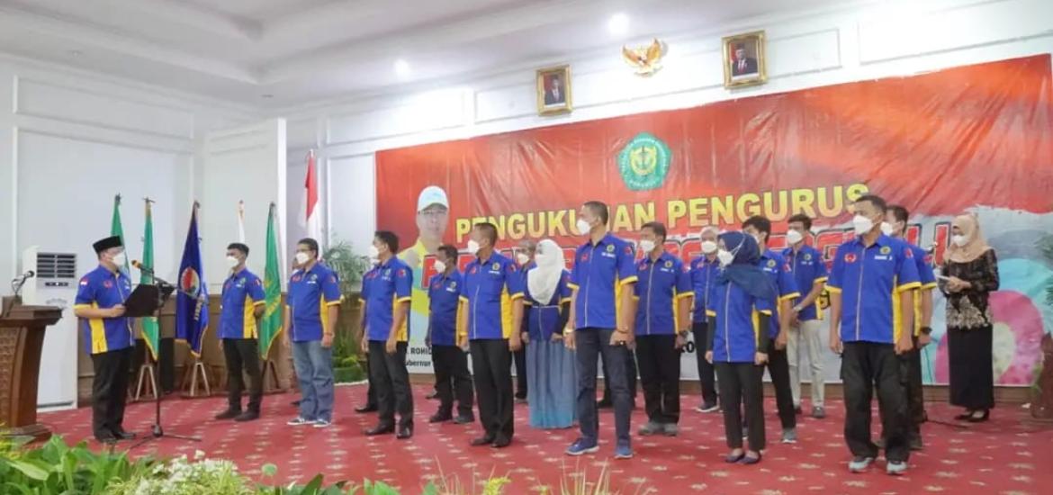 Pengukuhan Pengurus Perpani Bengkulu