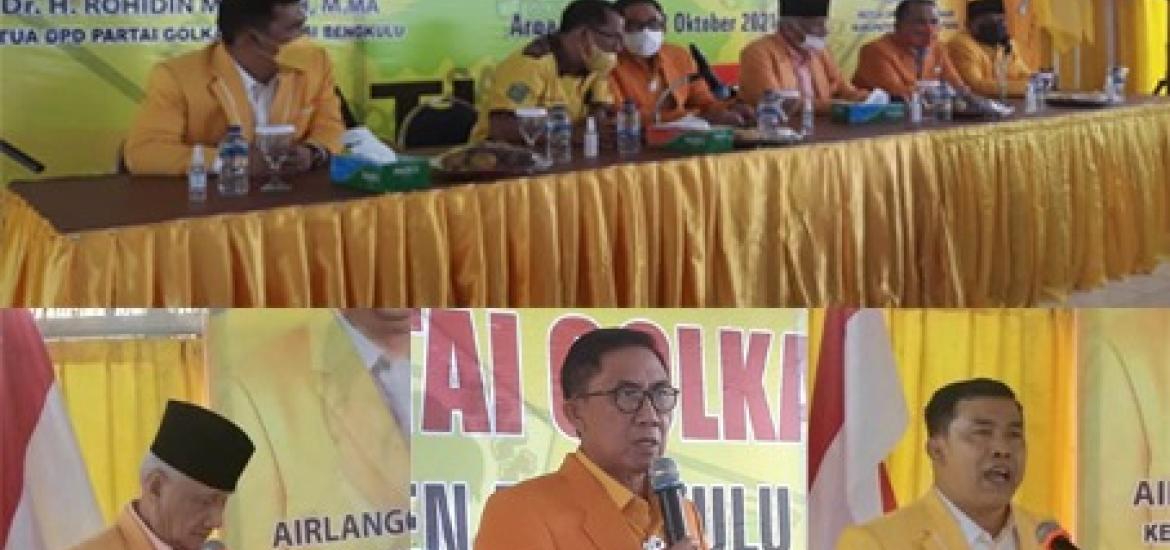 Muscam DPD Partai Golkar Bengkulu Utara
