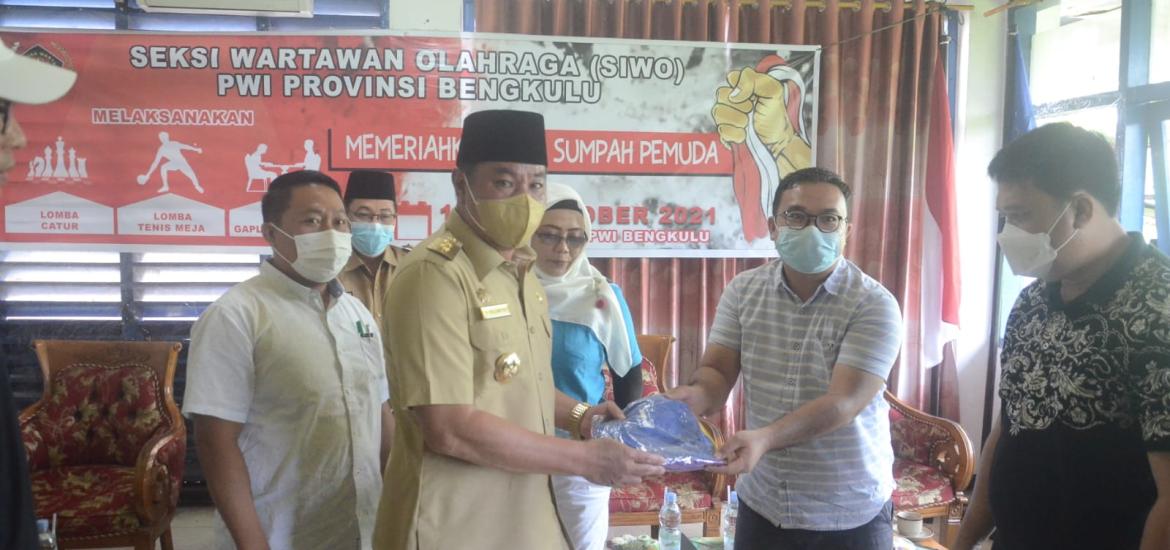 Wagub Rosjonsyah Buka Turnamen Olahraga antar Wartawan PWI Bengkulu