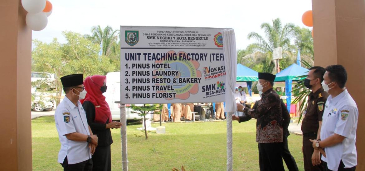 Peresmian Teaching Factory SMKN 7 Kota Bengkulu