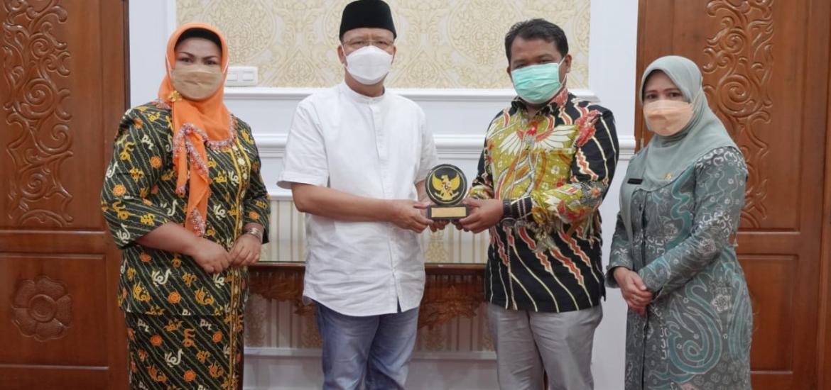 Gubernur Rohidin bersama Ketua KPAI