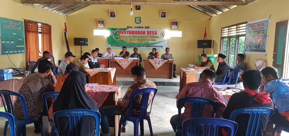 Musyawarah Rencana Kerja Pemerintah Desa Tahun 2023