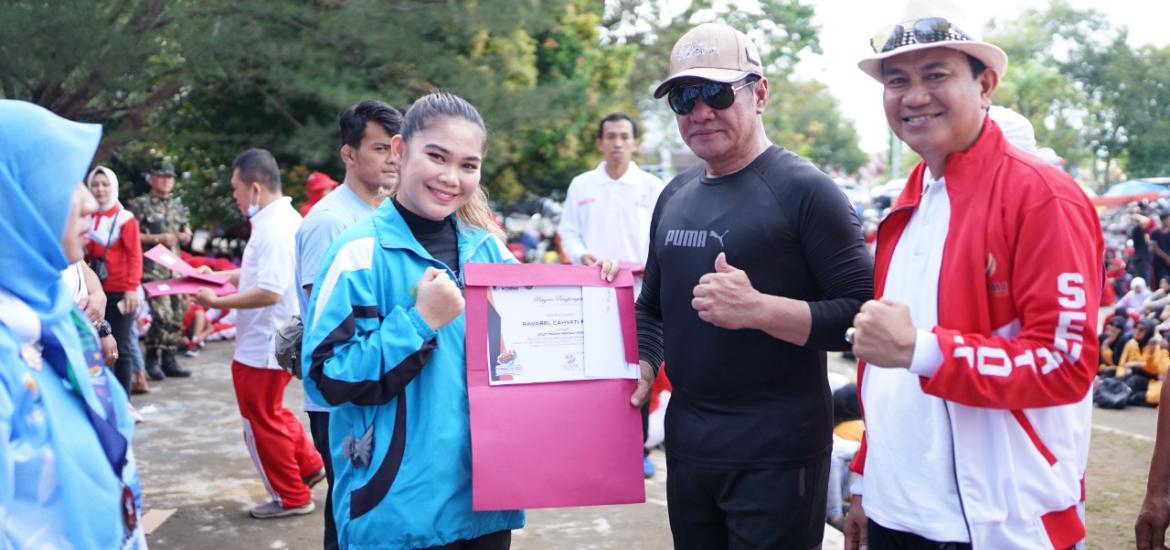 Pemprov Bengkulu Beri Reward Kepada Atlit Peraih Medali FORNAS Sumsel