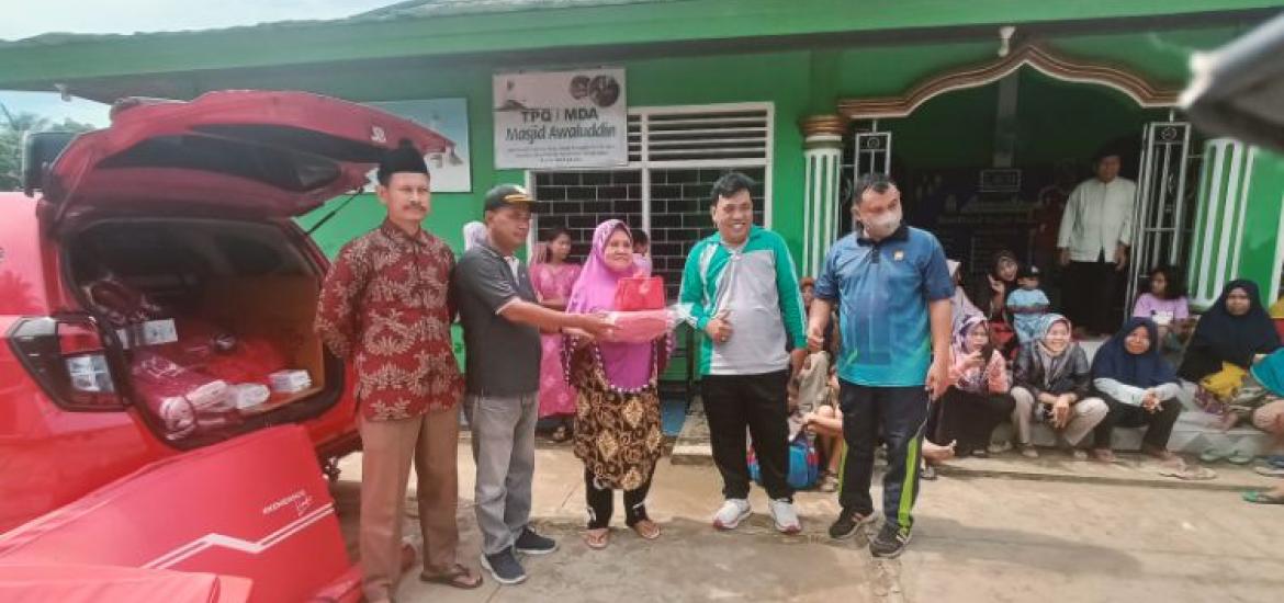 Penyerahan bantuan