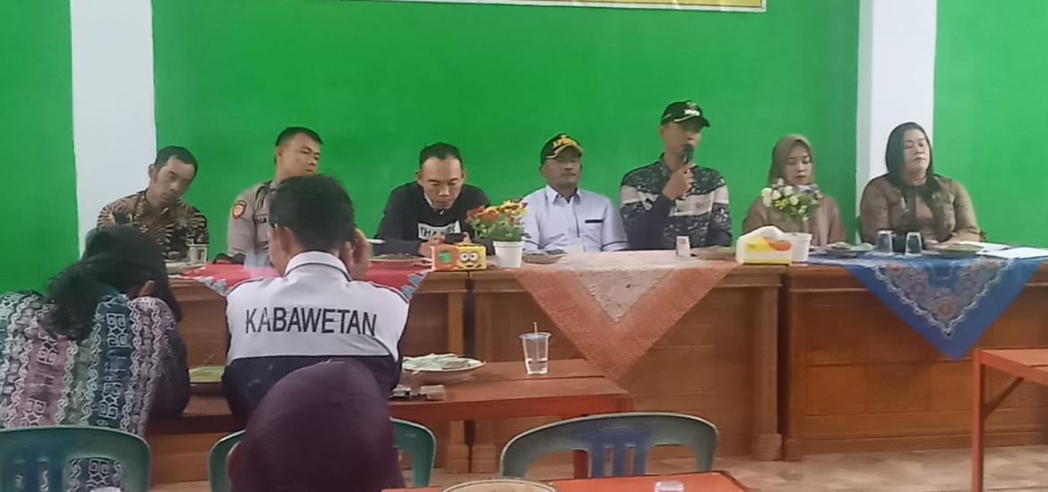 Desa Bandung Jaya Gelar Musyawarah Rembuk Stunting Tahun 2022 