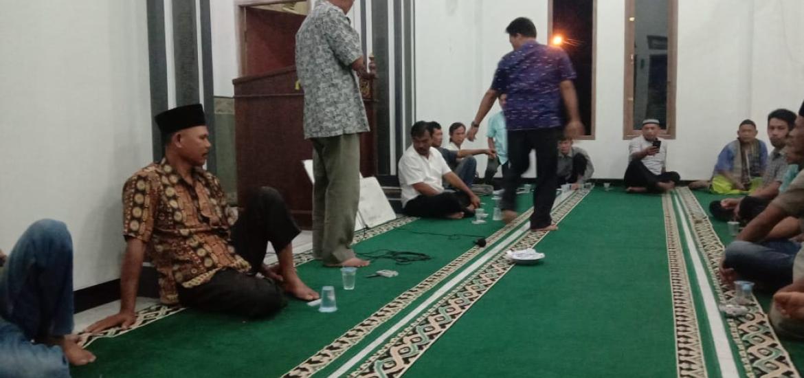 Pemilihan Ketua RT di Pekon Kota Agung Berjalan Lancar