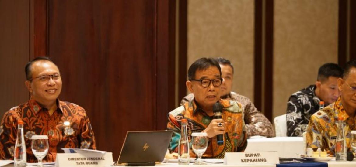 Pemkab Kepahiang Rapat Bersama Kementerian ATR/BPN