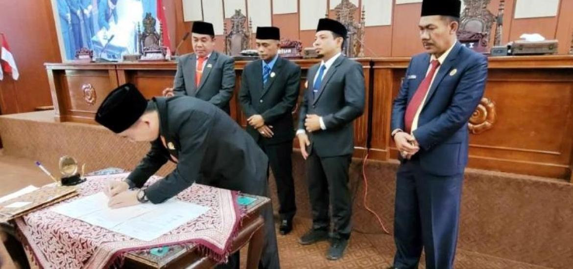 Penandatanganan KUA PPAS APBD 2023