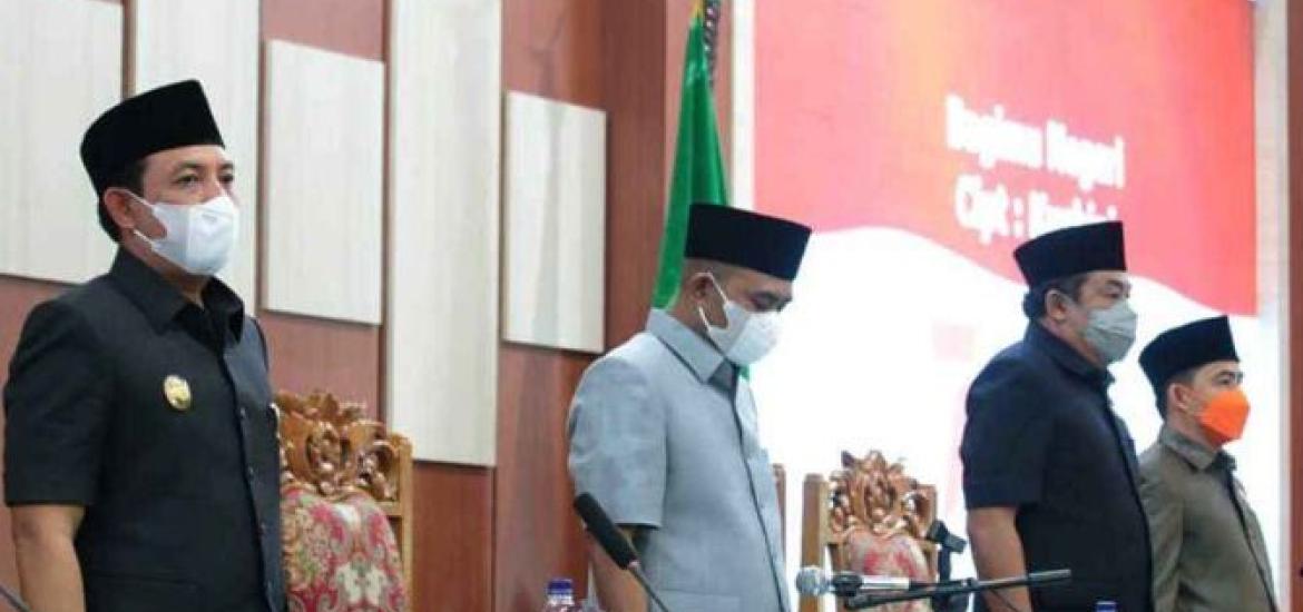 Paripurna DPRD Kota Bengkulu Agenda Penyampaian Nota Pengantar Raperda APBD 2023