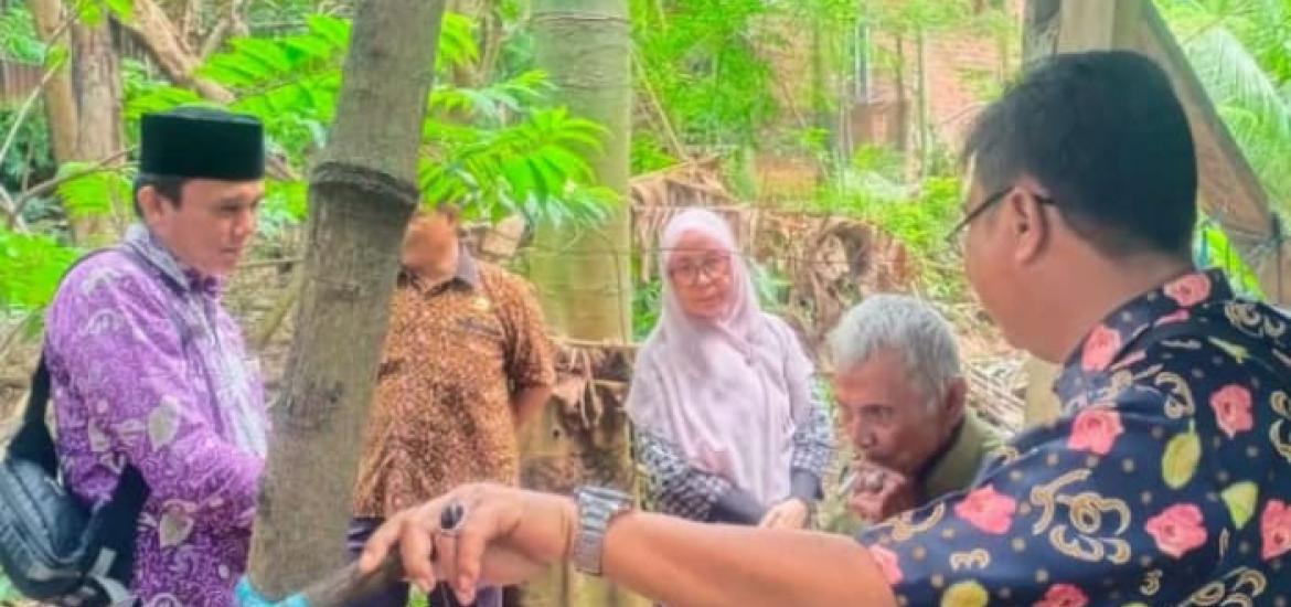 Dinsos Kota Bengkulu kunjungi lansia di Pematang Gubernur