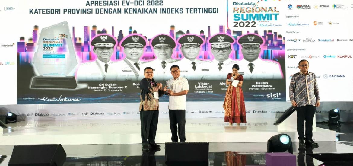 Provinsi Bengkulu Raih Penghargaan Index Daya Saing Digital Tertinggi l 