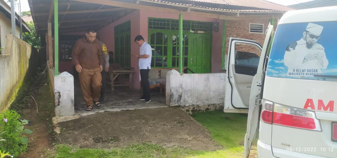 Terima Laporan Warga, Dinsos Kota Bengkulu Langsung Evakuasi ODGJ di Kampung Kelawi