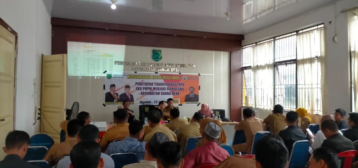 Kecamatan Sanga Desa Resmi Miliki BUMDESMA