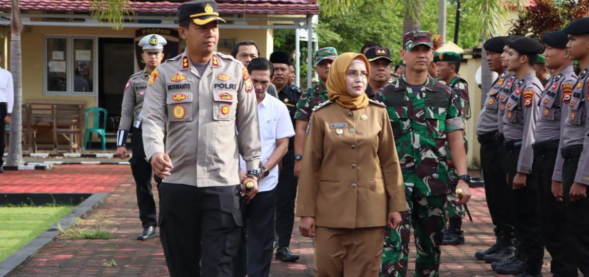 Kapolres Mukomuko Pimpin Apel Operasi Keselamatan Nala 2023