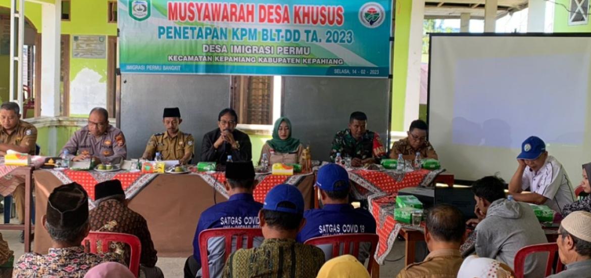 Pemdes Imigrasi Permu Gelar Musdesus