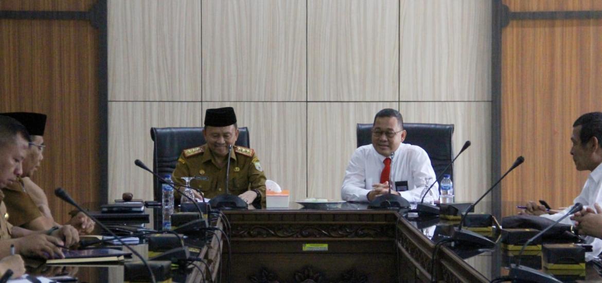 Pemprov Bengkulu Dukung Evaluasi Perencanaan dan Penganggaran BPKP