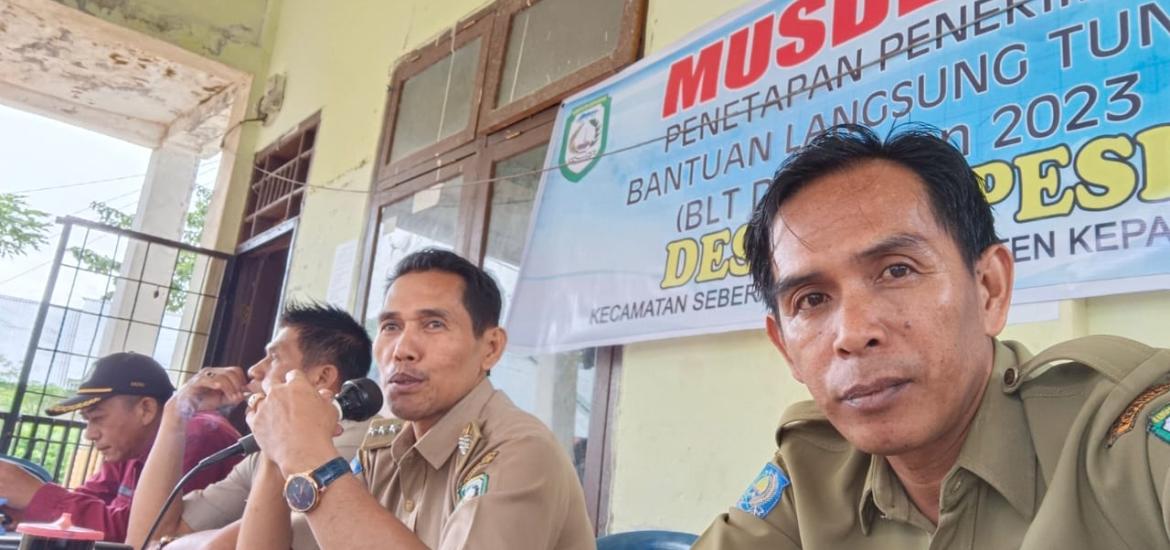 Pemdes Air Pesi Gelar Musdesus