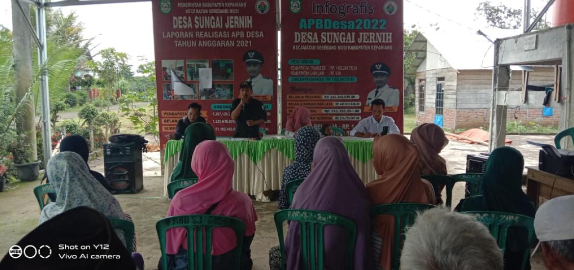 Pemdes Sungai Jernih Tetapkan 28 KK Penerima BLT-DD 2023
