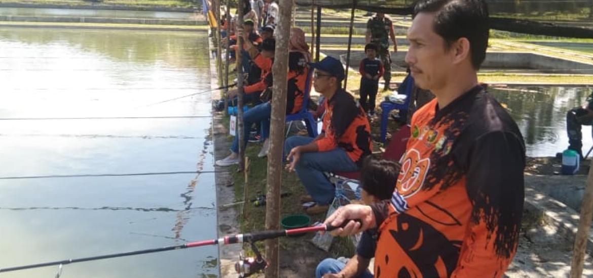Ketua DPRD Mukomuko Ikut Lomba Mancing