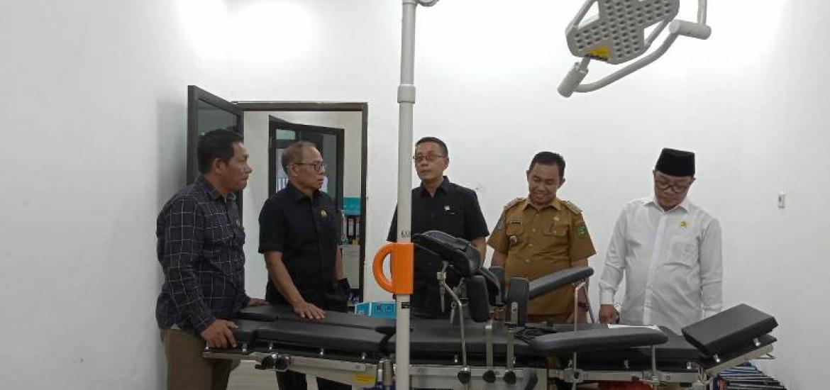 Dewan Komisi I Kota Bengkulu Cek Alkes RSTG