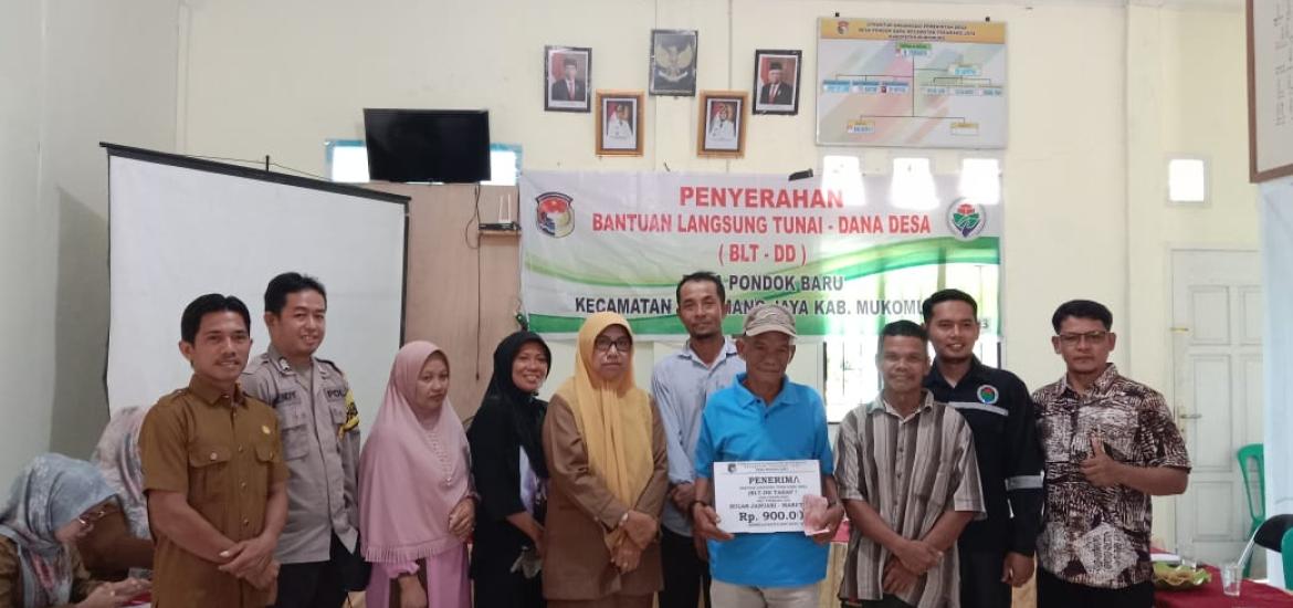 BLT DD Pondok Baru Sukses Disalurkan