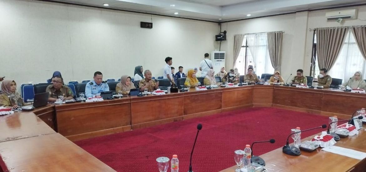 Bapemperda DPRD Kota Bengkulu Gelar Rapat bersama Tim Legislasi