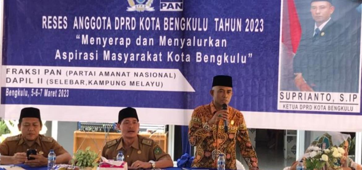 Ketua DPRD Kota Bengkulu