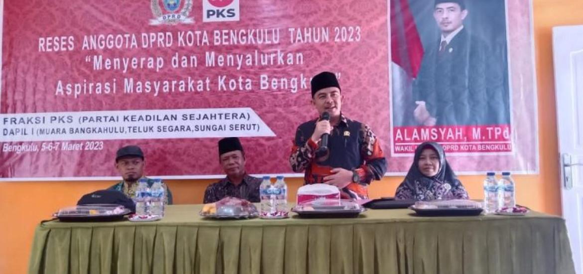 Reses Waka II DPRD Kota Bengkulu