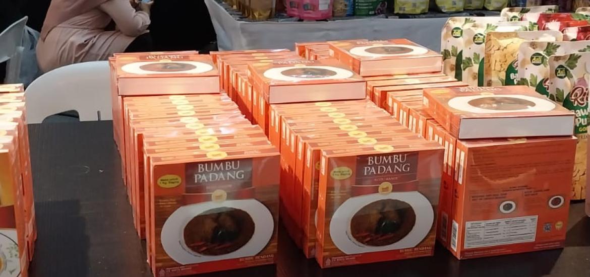 BRI Bawa Restu Mande Produsen Makanan Minang Makin Mendunia
