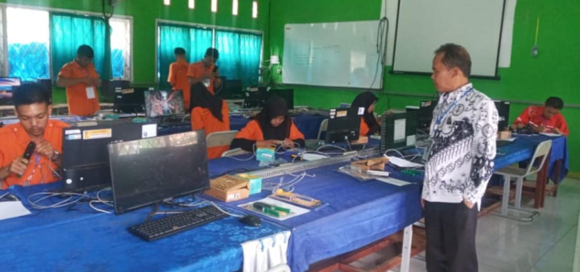 SMKN 1 Kabupaten Kepahiang Gelar Uji Kompetensi Keahlian  2022/2023