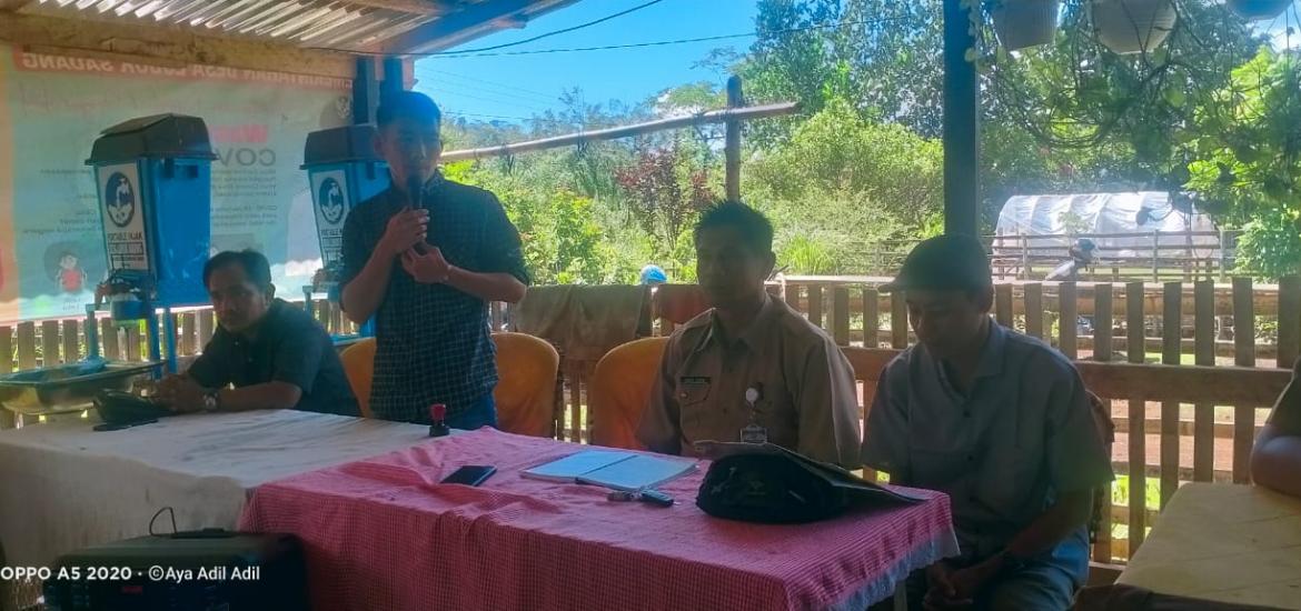 Pemdes Lubuk Saung Sukses Bagikan BLT Kepada 30 KPM
