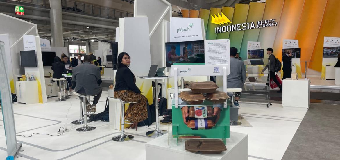 Dukung Keberlanjutan Lingkungan, BRI Kenalkan Start Up Plépah ke Panggung Dunia