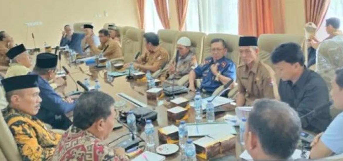 Rapat Bahas Perubahan Hari Jadi Kabupaten Mukomuko