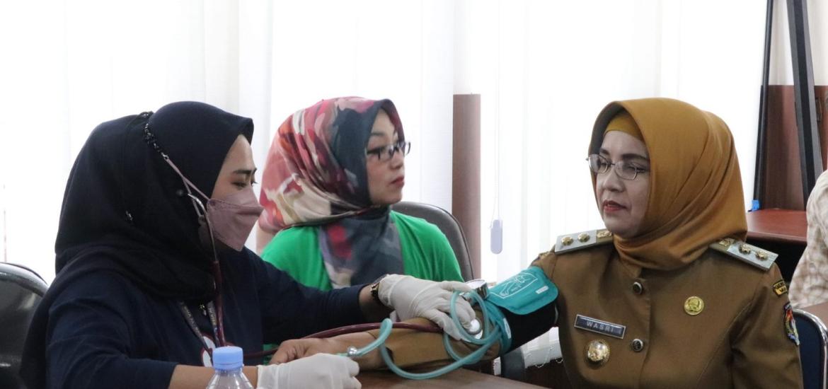 Wabup Mukomuko Apresiasi Kegiatan Donor Darah Di Kejari 