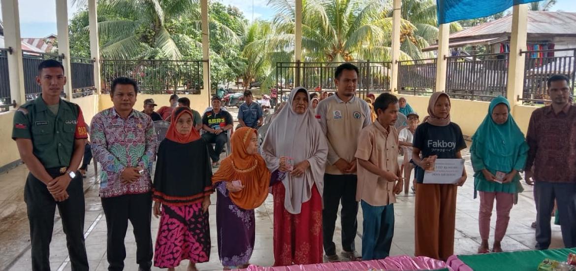 Pemdes Air Berau Kembali Salurkan BLT DD Tahap Dua