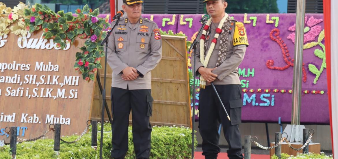 Pisah Sambut Kapolres Muba 
