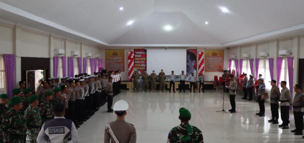 Polres Tanggamus Siap Melaksanakan Operasi Patuh Krakatau 2023