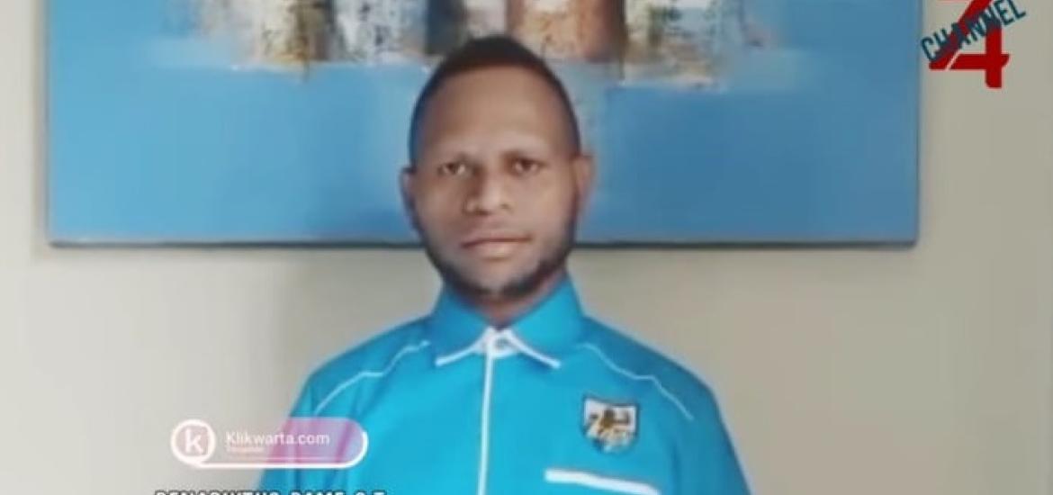 Benadiktus Bame, kareteker DPD KNPI Provinsi Papua