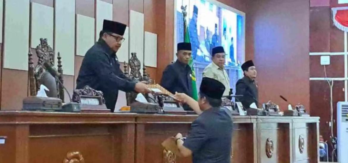 Rapat Paripurna DPRD Kota Bengkulu