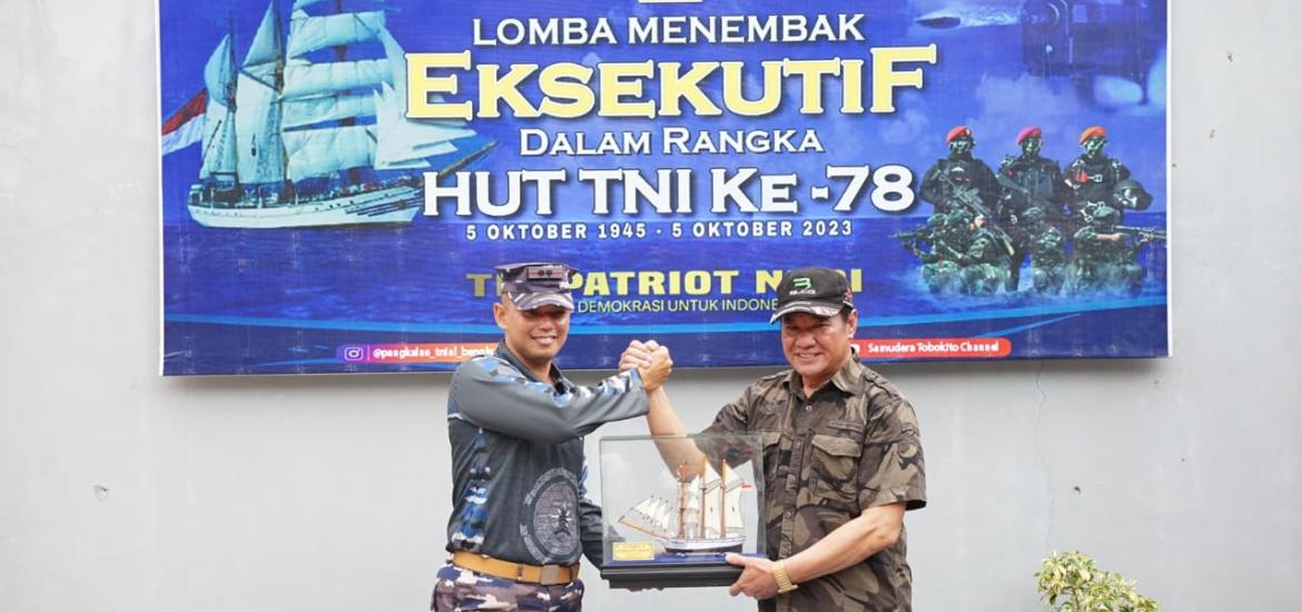 Wagub Rosjonsyah Sabet Juara I Menembak pada HUT ke-78 TNI