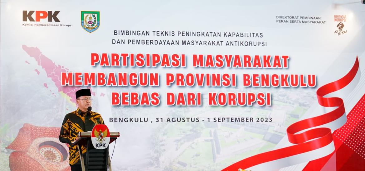 Jelang Pemilu 2024, Pemprov Bengkulu Ajak Masyarakat 'Hajar Serangan Fajar