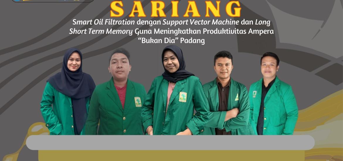 Mahasiswa Universitas Andalas Ciptakan Alat Filter Minyak Jelantah